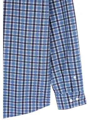 TOMBOY checkered shirt - Blue - サムネイル4