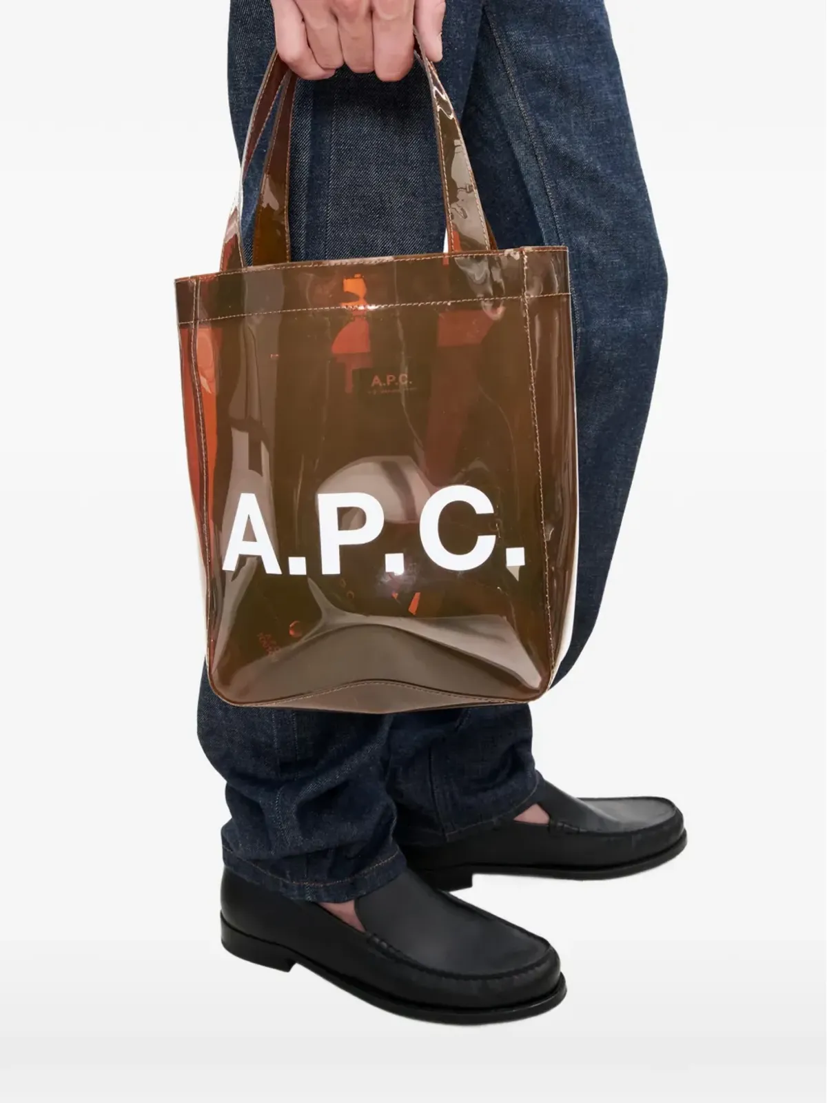 A.P.C. Lou ロゴ トートバッグ - 画像2