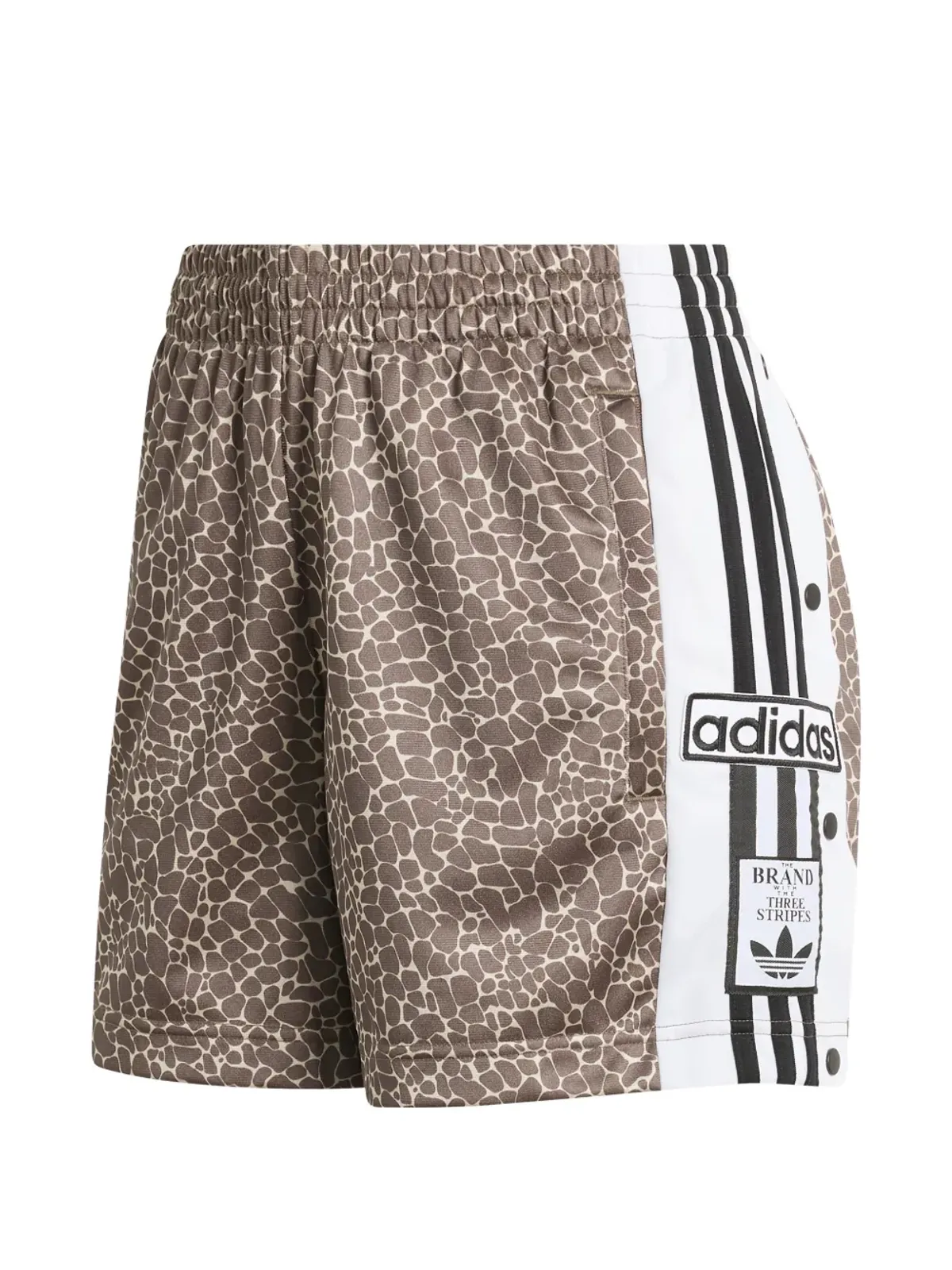 adidas AOPストライプショーツ（ブラウン） - 画像1