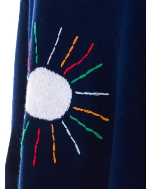 Not Shy 刺繍入りVネックカシミヤセーター - サムネイル4