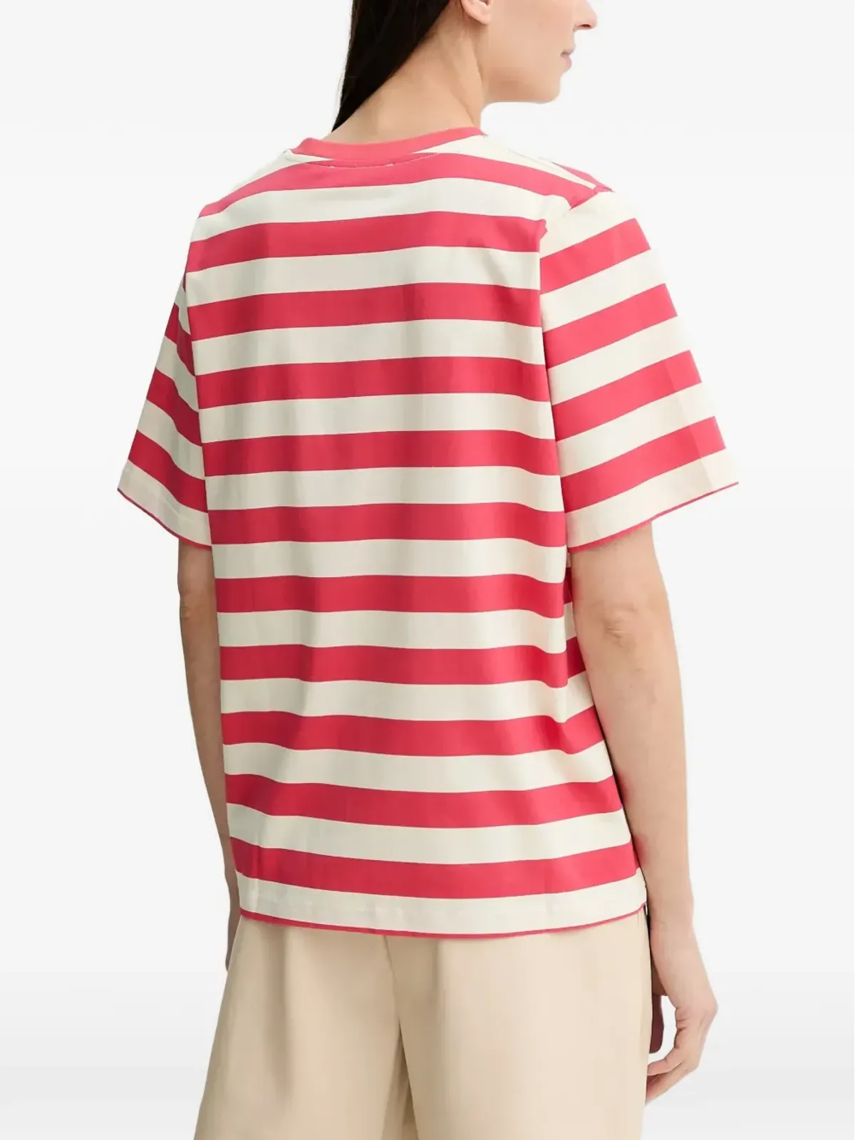 STAND STUDIO ストライプ柄Tシャツ - 画像3