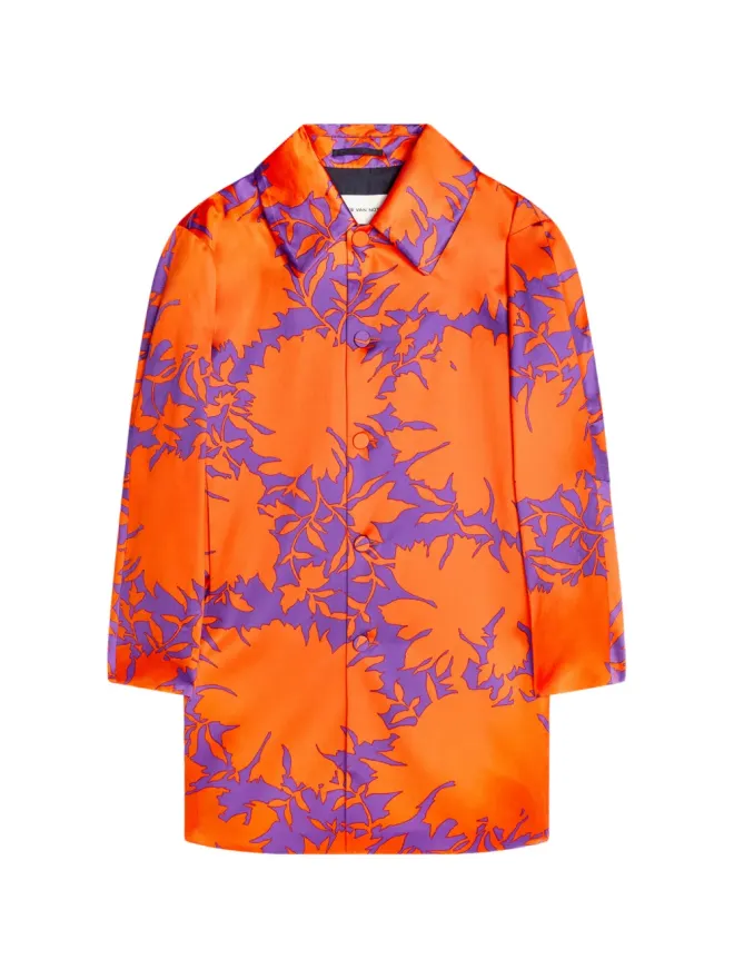 Dries Van Noten DRIES VAN NOTEN プリントボタンコートの商品画像