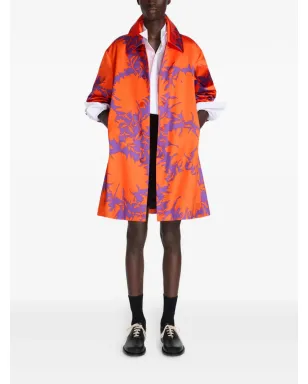 DRIES VAN NOTEN プリントボタンコート - サムネイル2