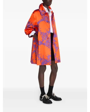 DRIES VAN NOTEN プリントボタンコート - サムネイル3