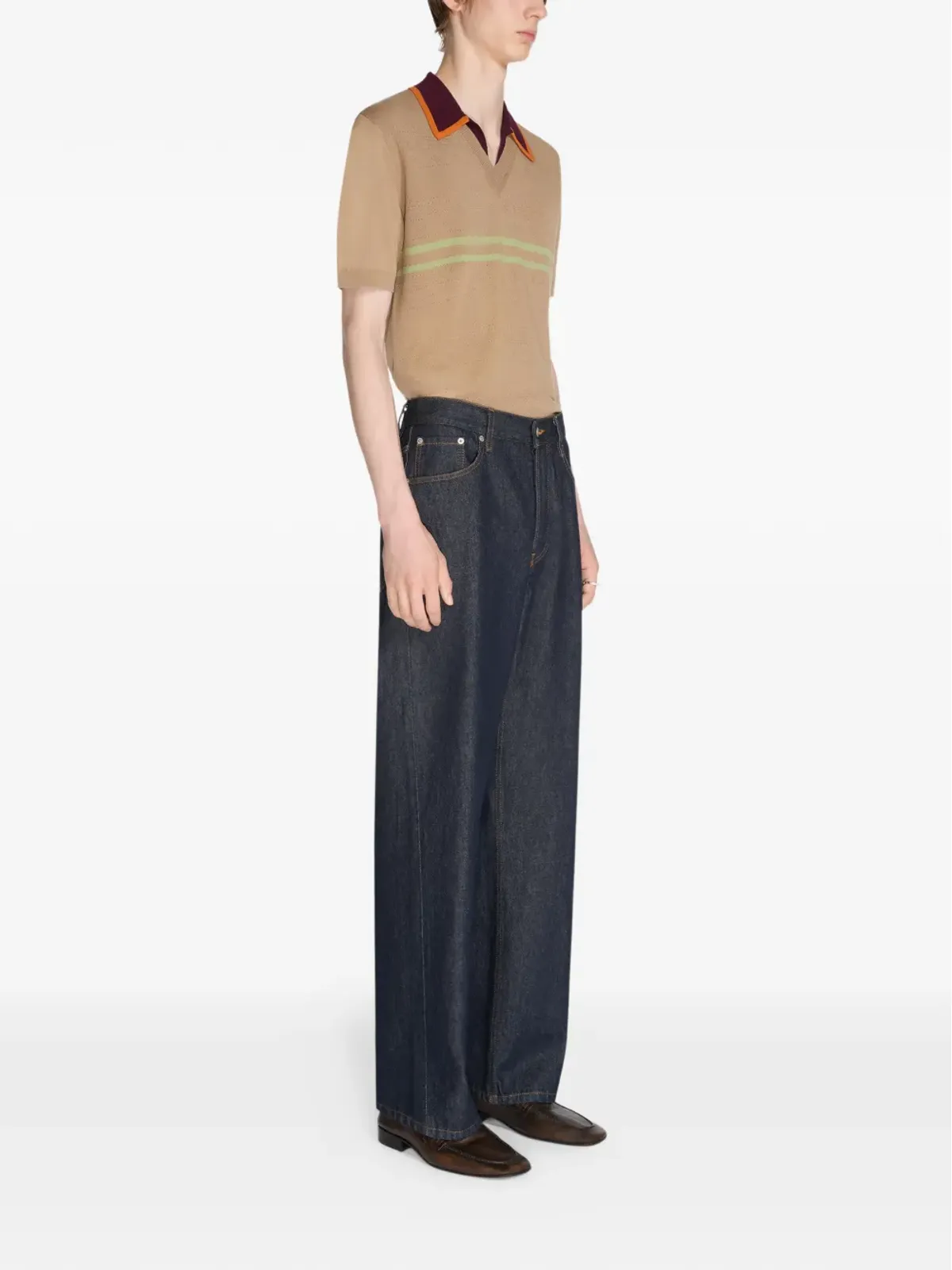 DRIES VAN NOTEN ボタン留めジーンズ - 画像3