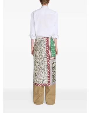 DRIES VAN NOTEN プリントスカート - サムネイル4