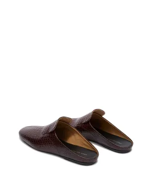 DRIES VAN NOTEN エンボスレザー ミュール - サムネイル3