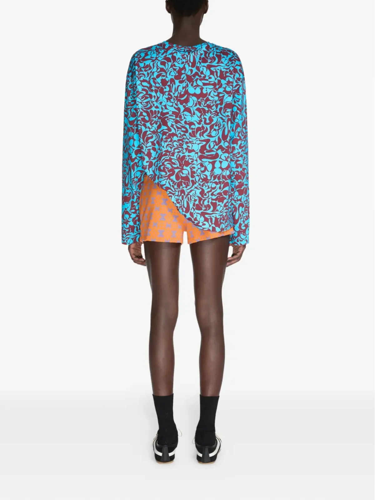 DRIES VAN NOTEN ロングスリーブ コットンTシャツ - 画像4