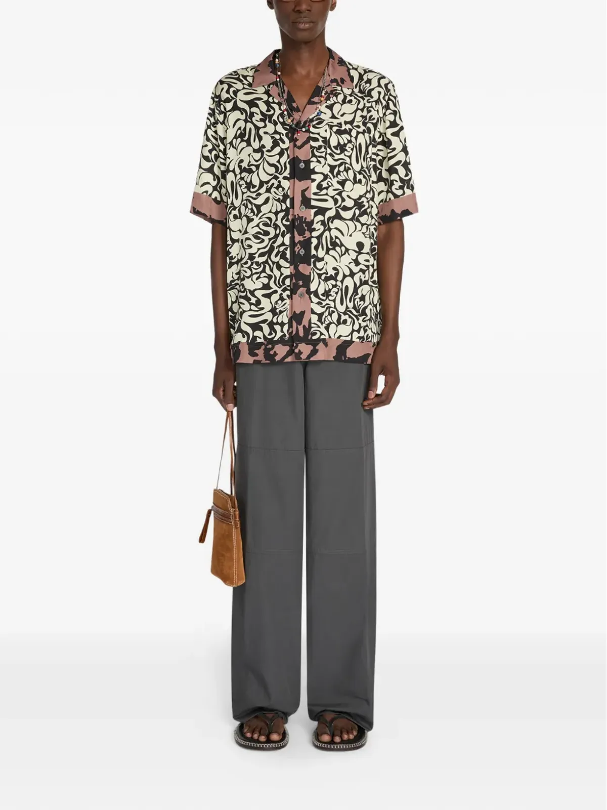 DRIES VAN NOTEN プリントシャツ - 画像2