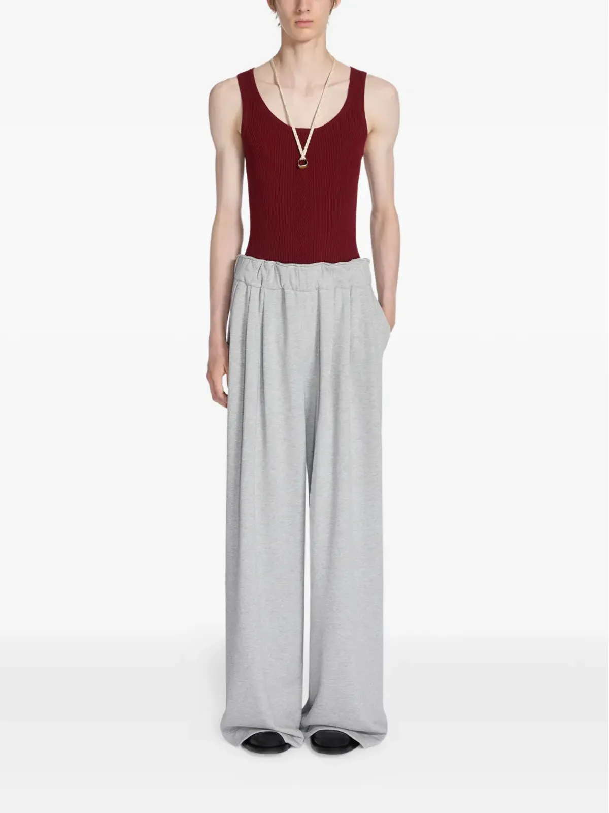 DRIES VAN NOTEN スクープネックベスト - 画像2