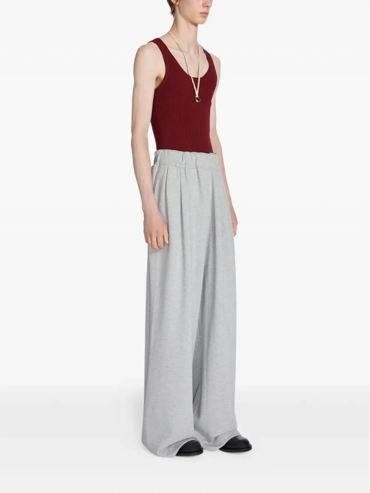 DRIES VAN NOTEN スクープネックベスト - 画像3