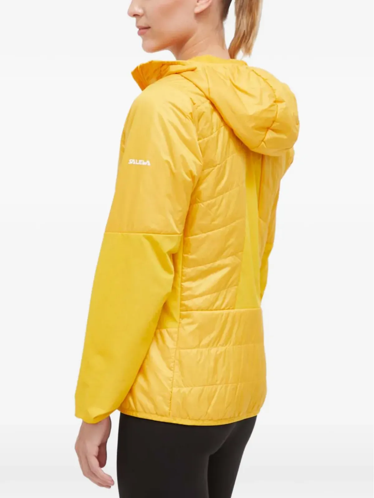 Salewa キルテッドフーデッドパフォーマンスジャケット - 画像3