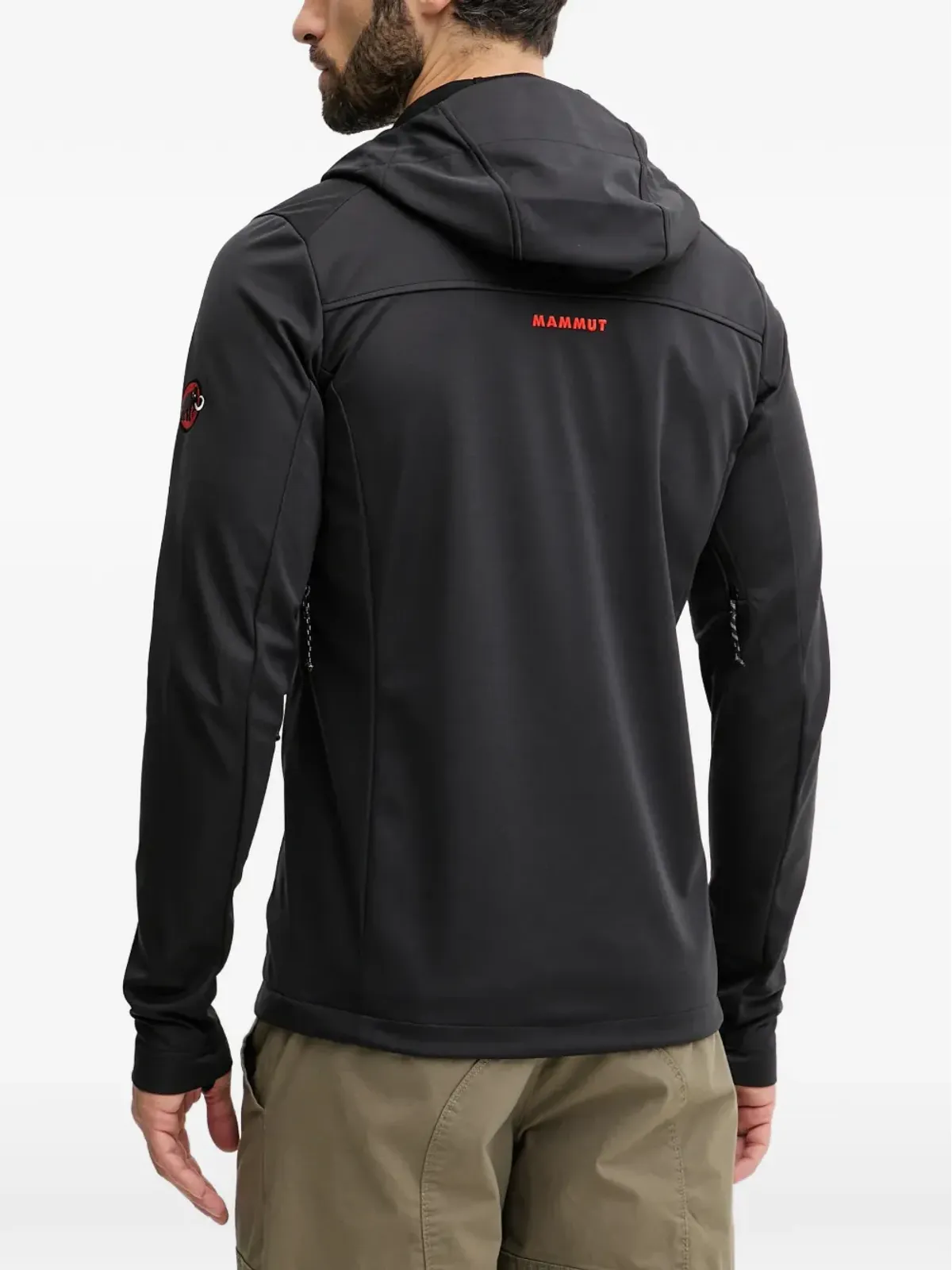 Mammut ロゴプリントの軽量ジャケット - 画像3