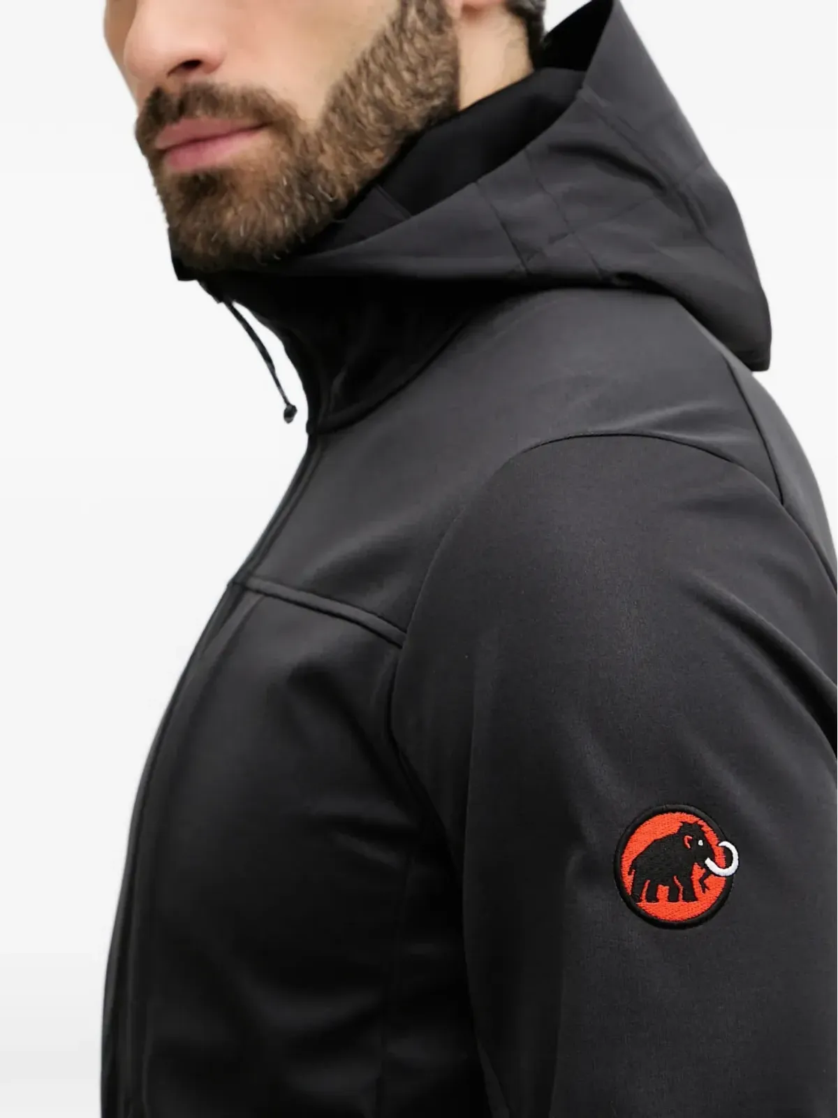Mammut ロゴプリントの軽量ジャケット - 画像4