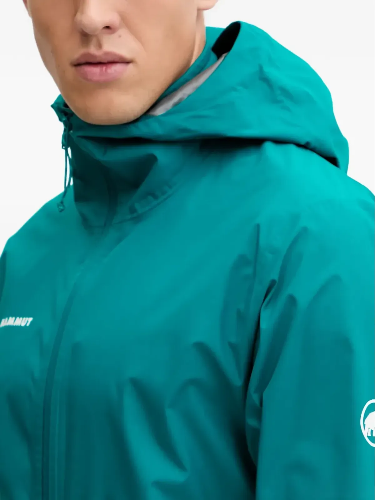 Mammut Linard Light HSジップアップフードジャケット（ブルー） - 画像4