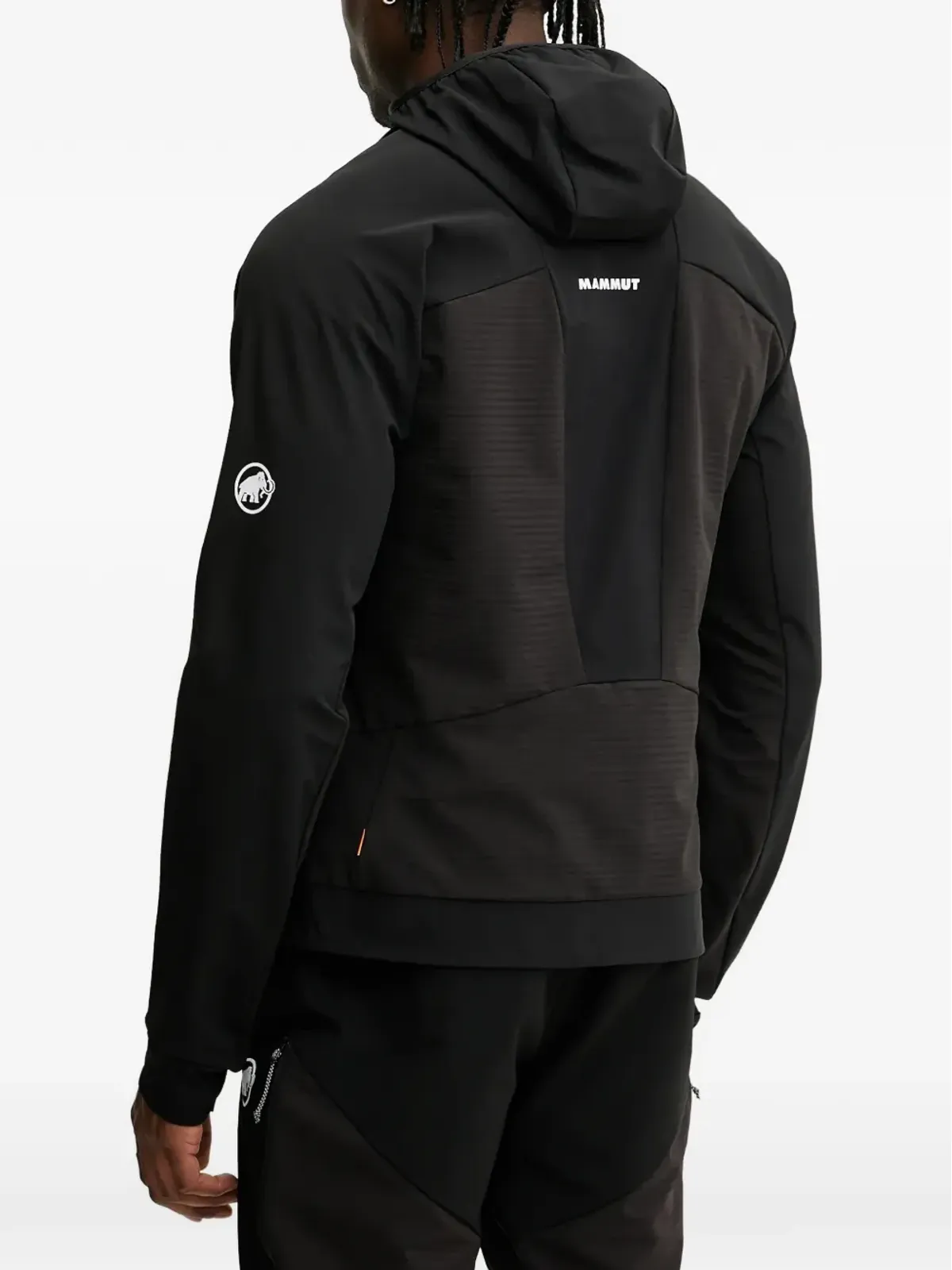 Mammut Aenergy SO ハイブリッドフード付きジップパフォーマンスジャケット - 画像3