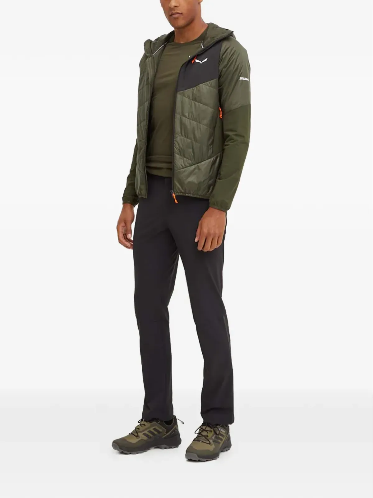 Salewa キルテッドフードジャケット - 画像2