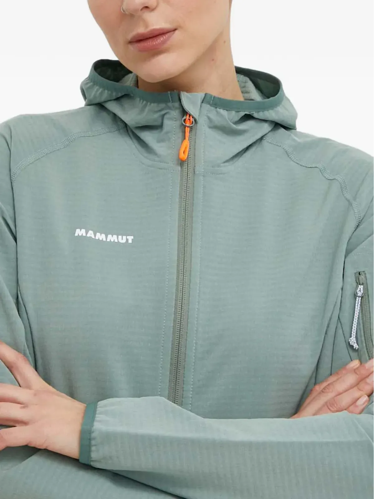 Mammut フード付きジップトップ - 画像5