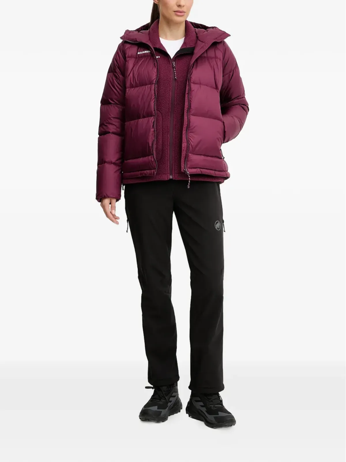 Mammut Glacier Glow IN ジップアップフード付きジャケット - 画像2