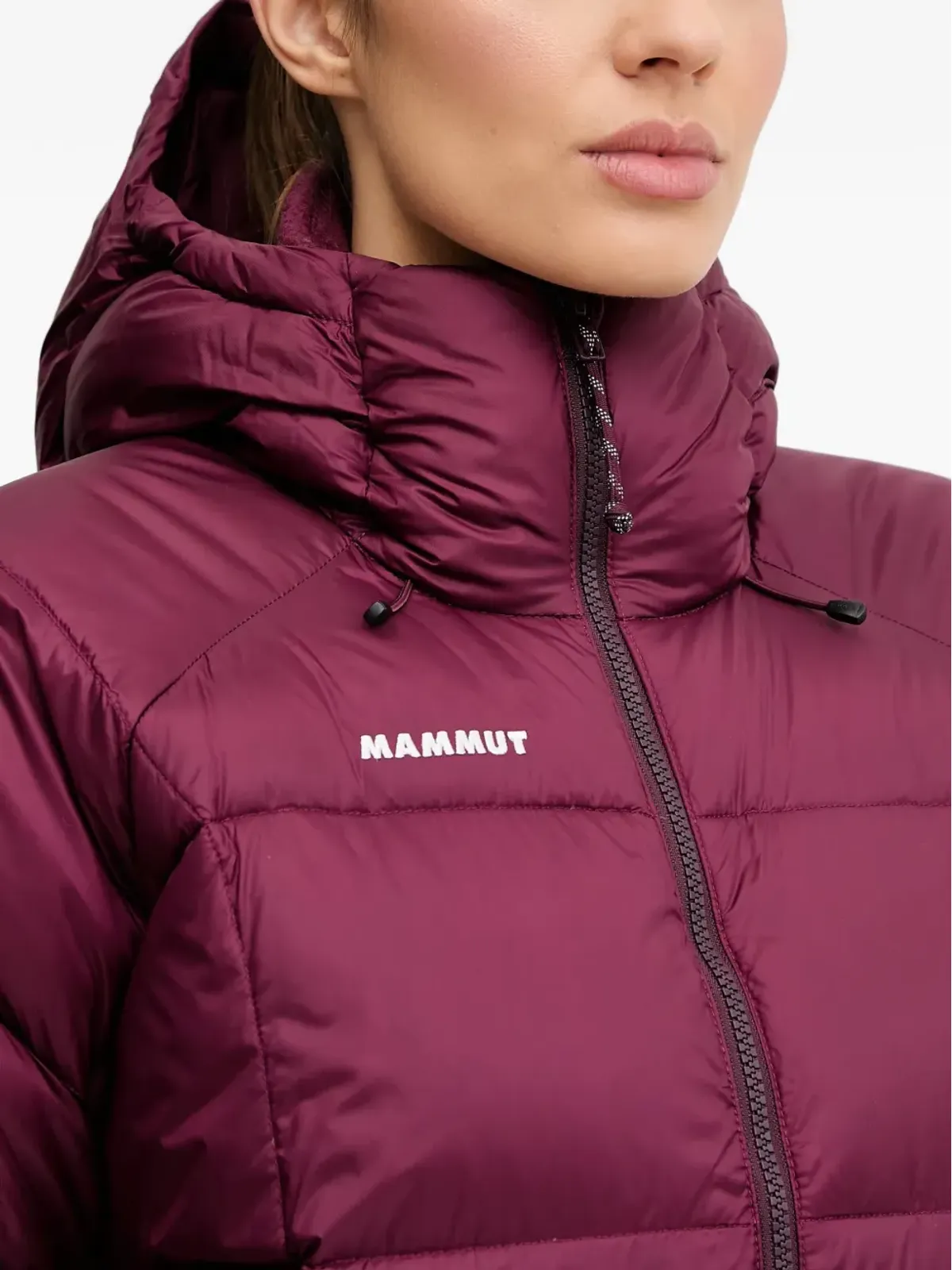 Mammut Glacier Glow IN ジップアップフード付きジャケット - 画像4