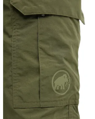 Mammut ハイキングベルトディテール カーゴショーツ グリーン - サムネイル4