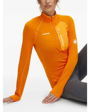 Mammut ロゴプリント長袖Tシャツ オレンジ - サムネイル5