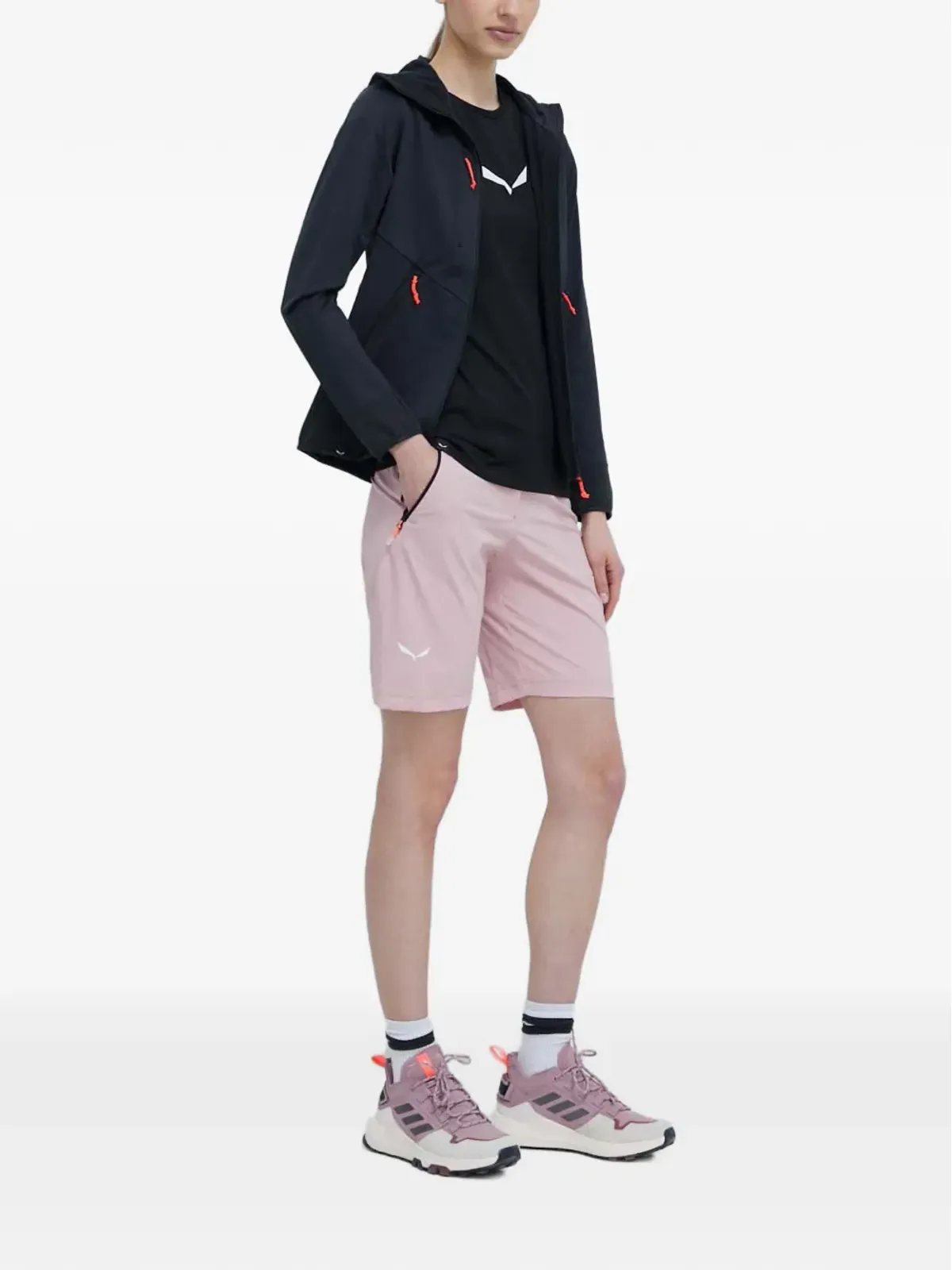 Salewa フード付きジップトップ - 画像2
