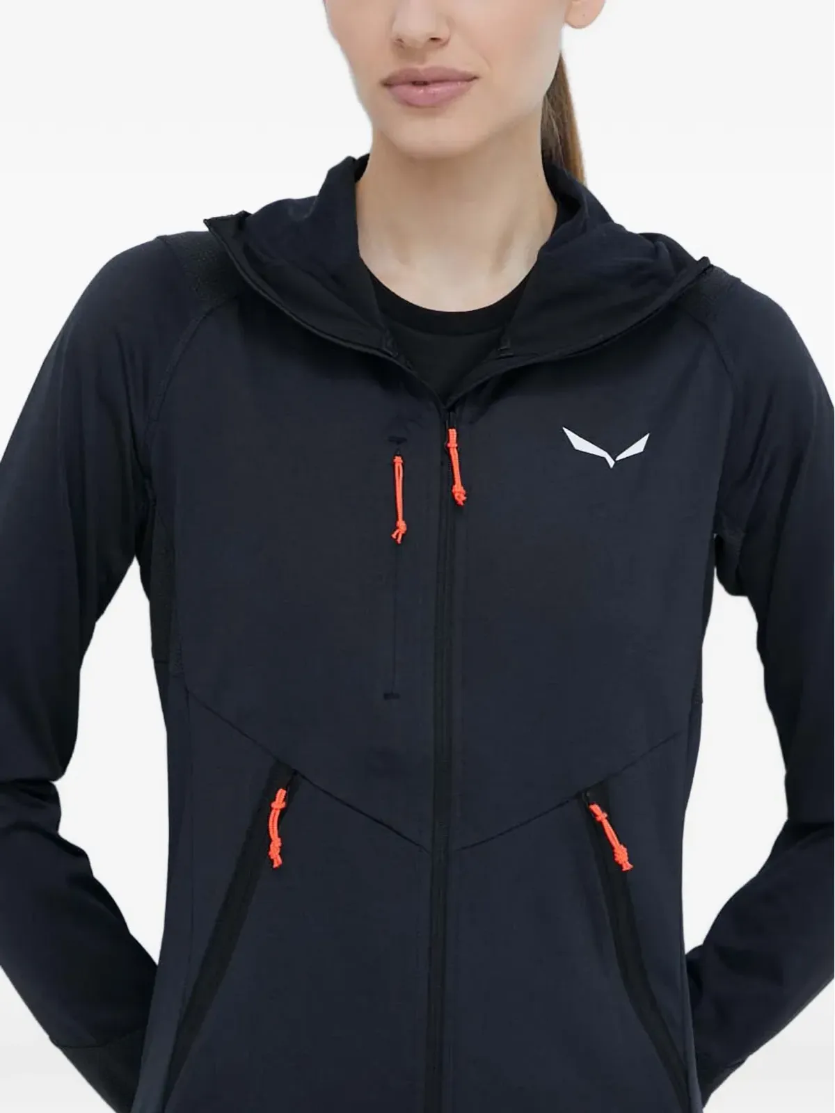 Salewa フード付きジップトップ - 画像4
