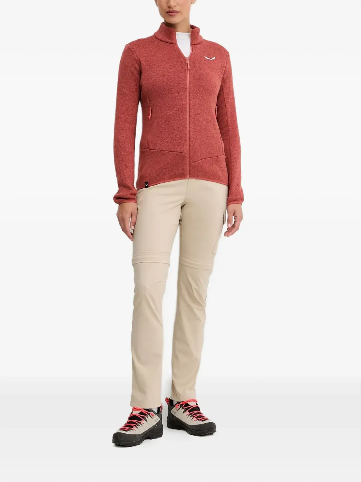 Salewa ジップドモックネックセーター - 画像2
