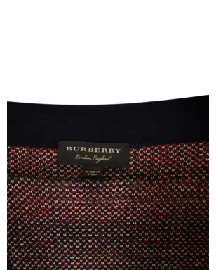 Burberry Pre-Owned チェック柄 Vネック カーディガン - サムネイル3