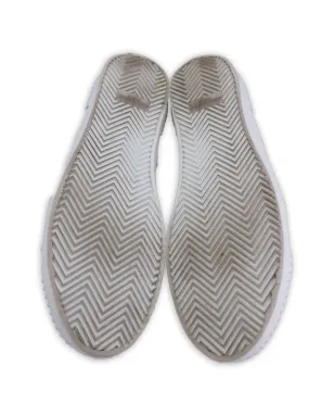 Saint Laurent Pre-Owned Wes lace-up sneakers - White - サムネイル4