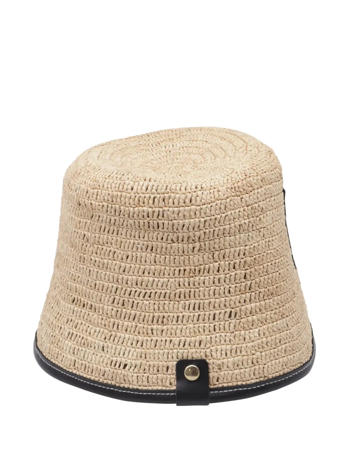 Jacquemus Pre-Owned Le Bob Soli ラフィア バケットハット - 画像2