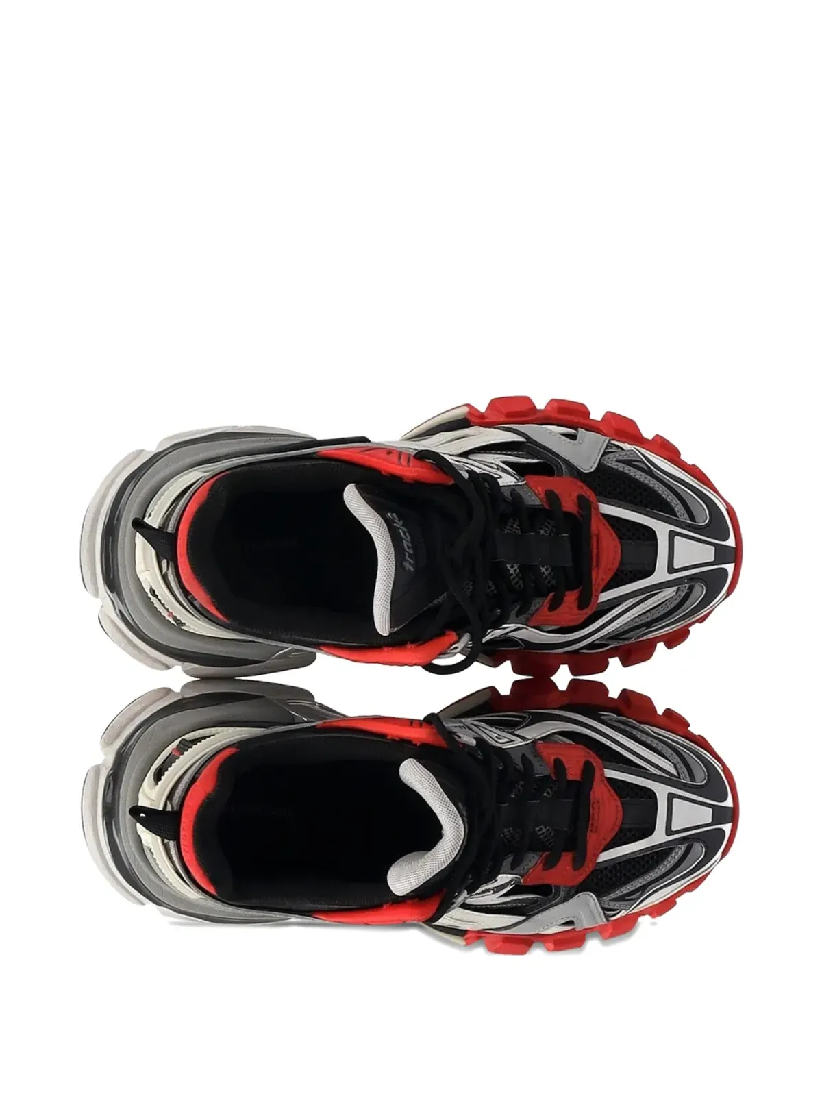 Balenciaga トラック2パネルドスニーカー（グレー） - 画像3