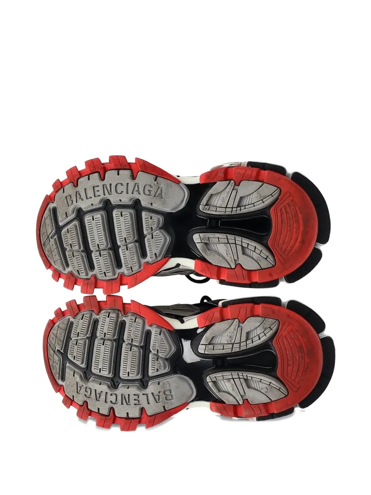 Balenciaga トラック2パネルドスニーカー（グレー） - 画像4