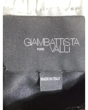 Giambattista Valli Vintage スパンコール付きオフショルダークロップトップ - ブラック - サムネイル3