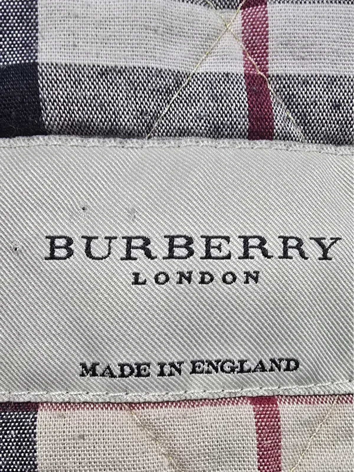 Burberry Pre-Owned キルティングボタンベスト - 画像5