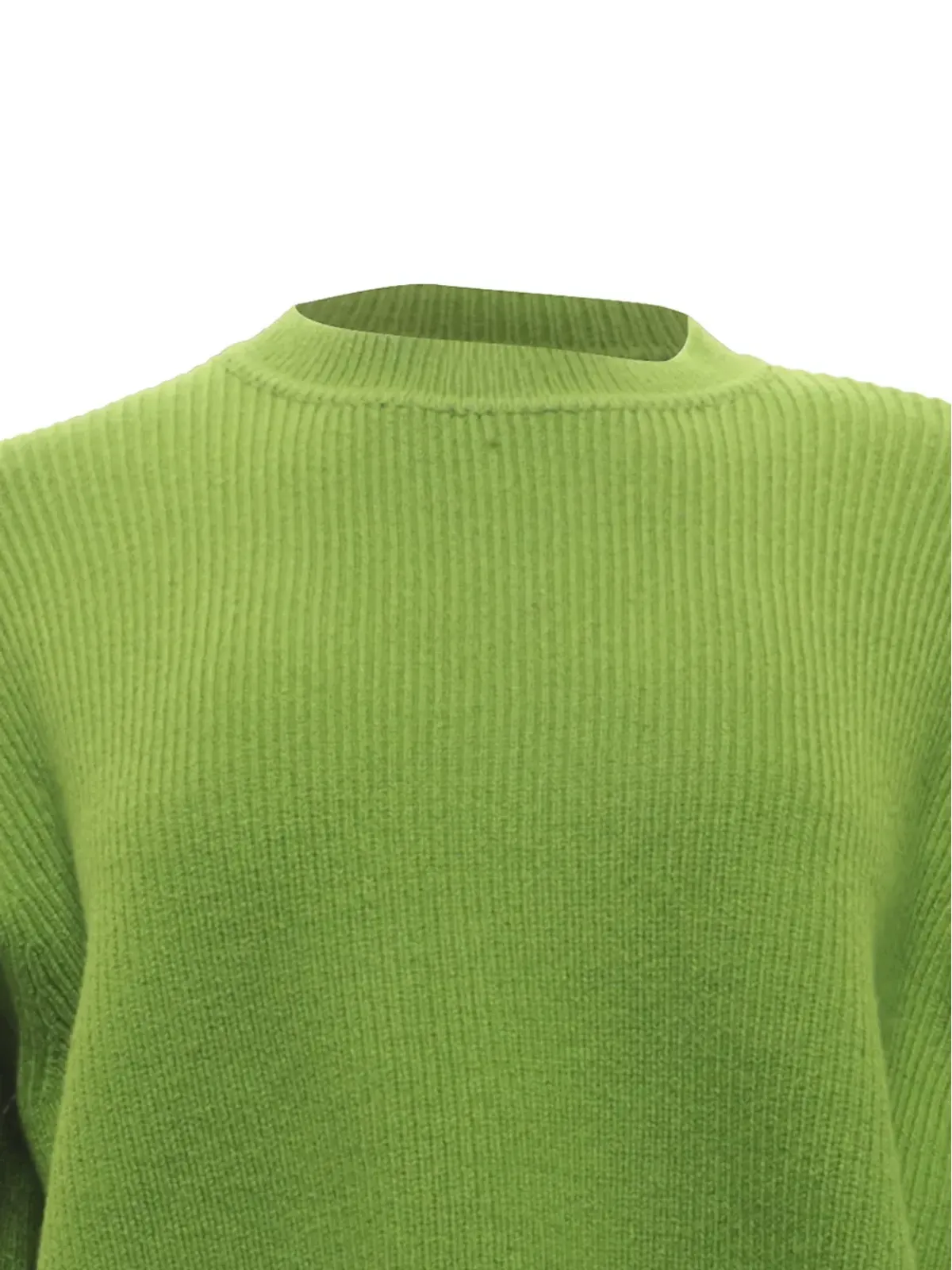Bottega Veneta Pre-Owned english ribbed-knit sweater - Green - 画像4