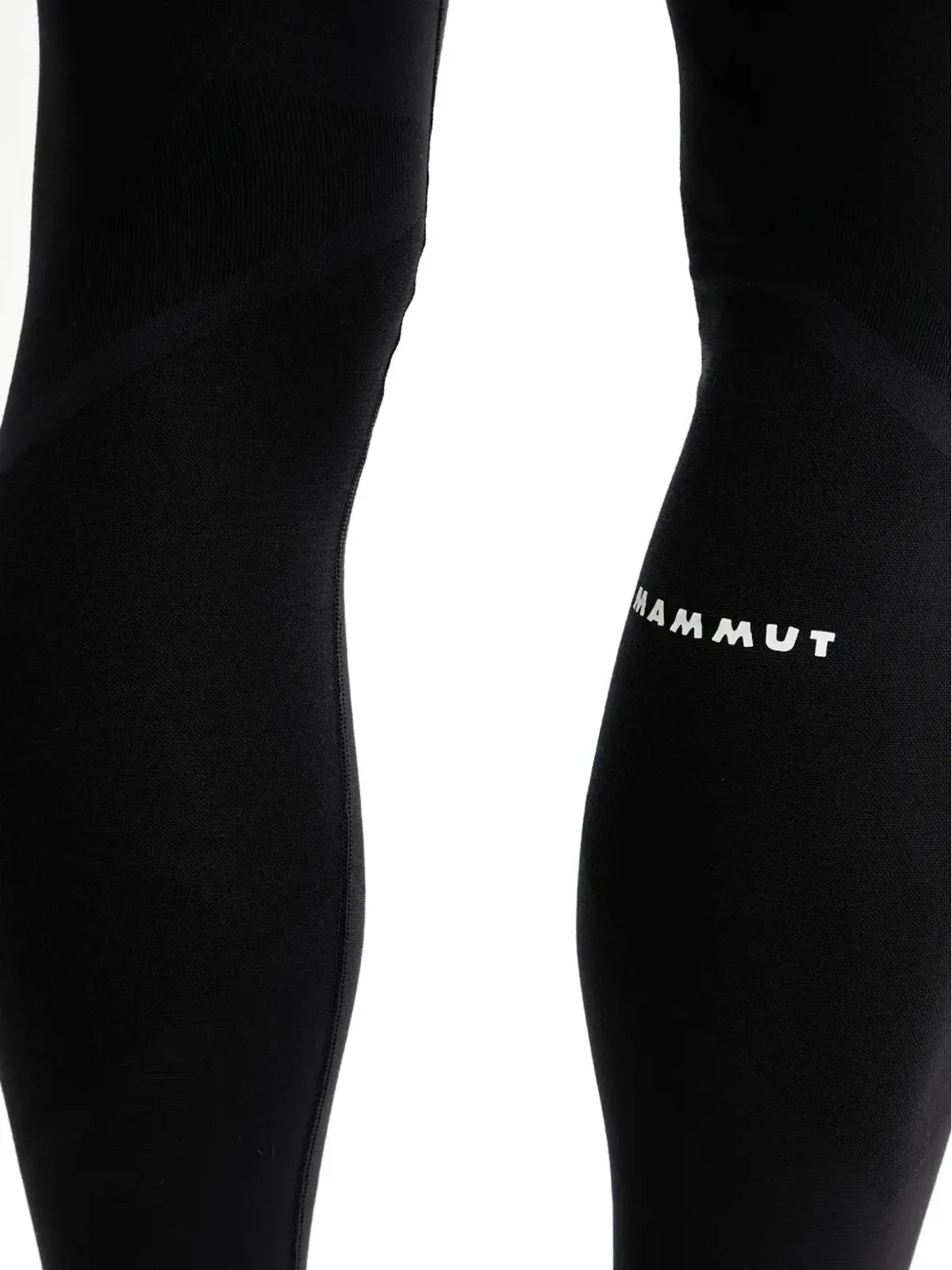 Mammut ロゴプリント スキーウェア レギンス ブラック - 画像4