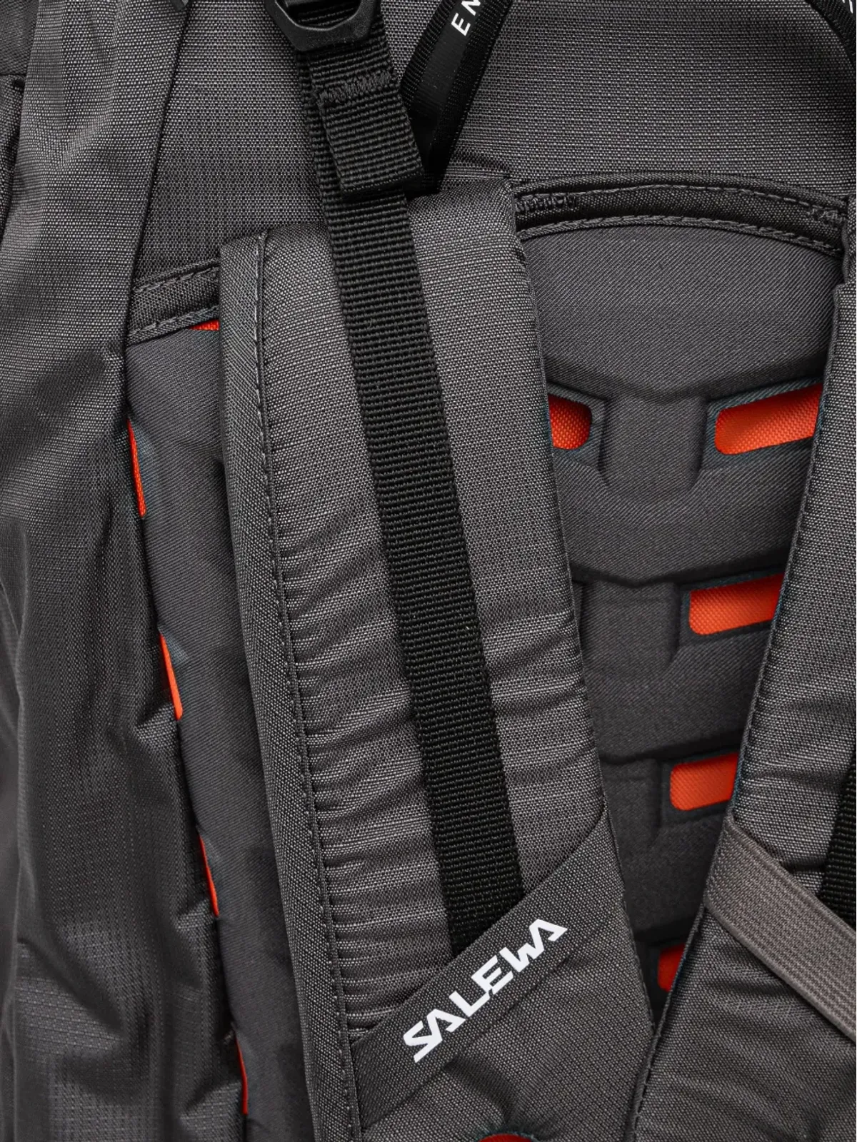 Salewa Puez ロゴ ドローコード バックパック - オレンジ - 画像4