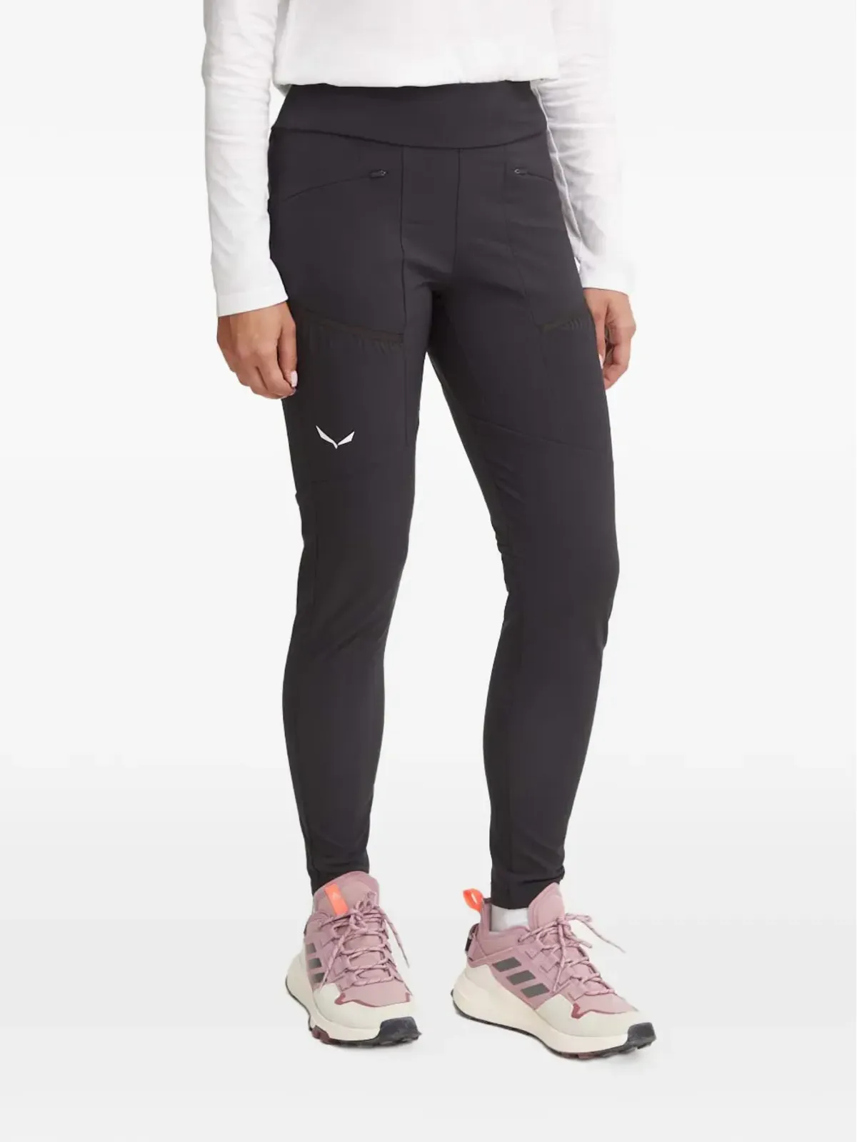Salewa ロゴディテール パフォーマンスレギンス - 画像1