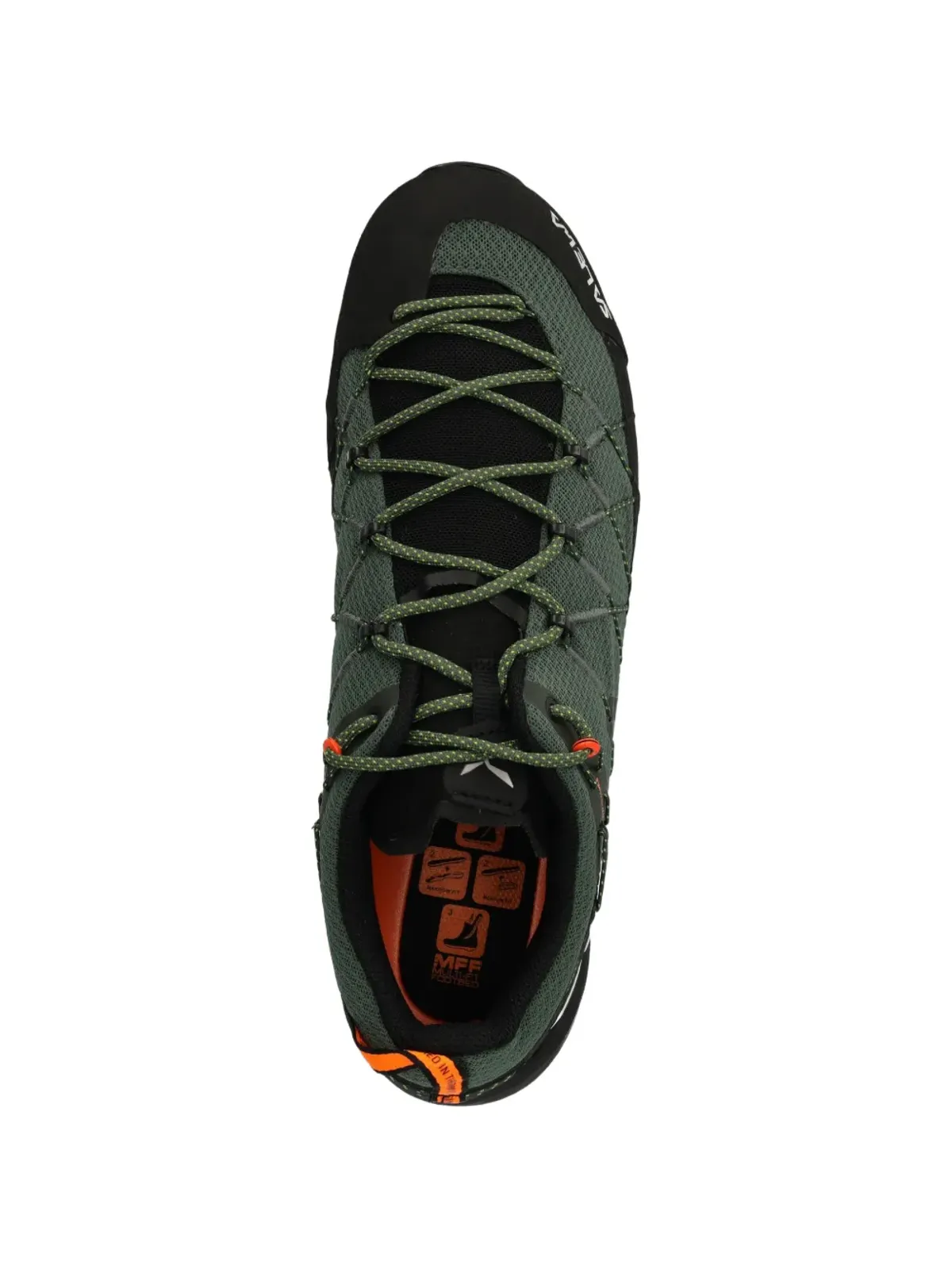 Salewa クロスデザイン レースアップ パフォーマンスフットウェア - グリーン - 画像4
