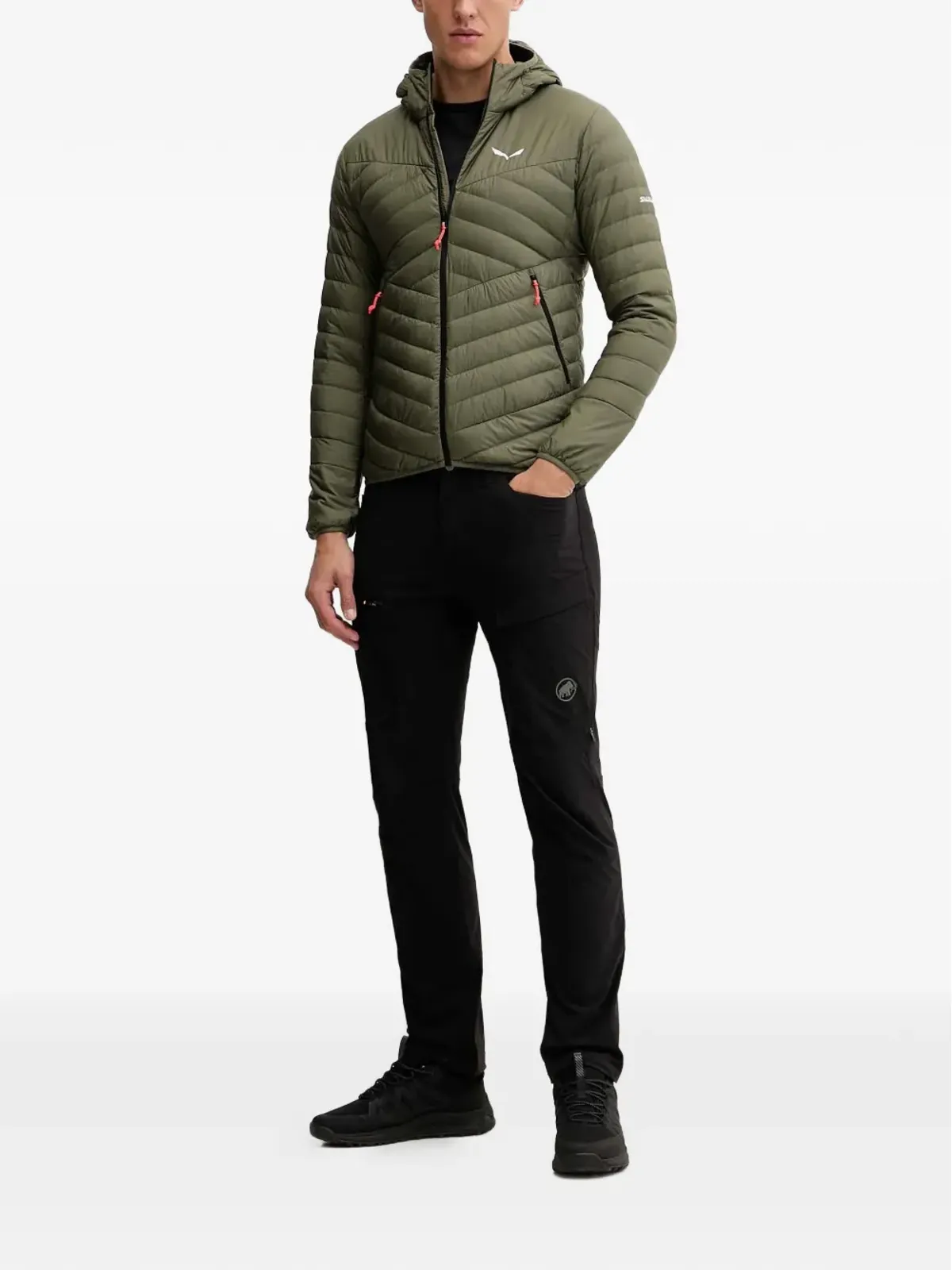 Salewa フード付きパッド入りジャケット - 画像2