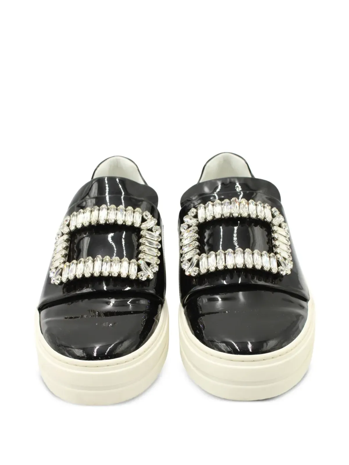 Roger Vivier Vintage クリスタル装飾スニーカー - 画像3