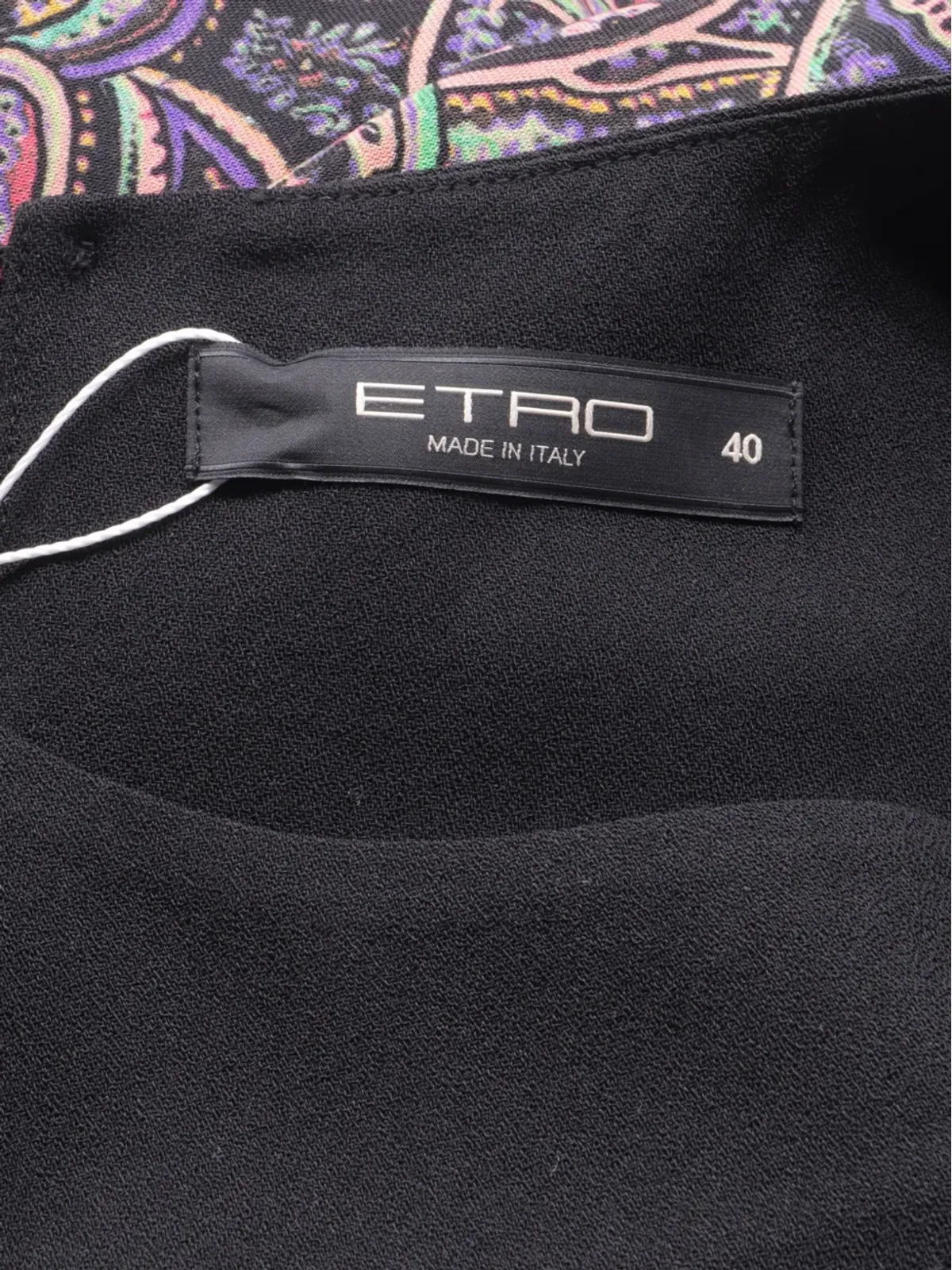Etro Vintage ペイズリープリントミニドレス - 画像5