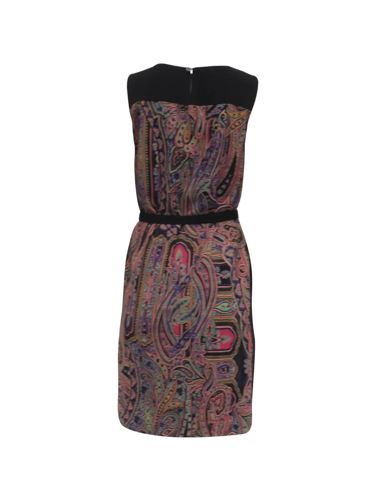 Etro Vintage ペイズリープリントミニドレス - 画像2