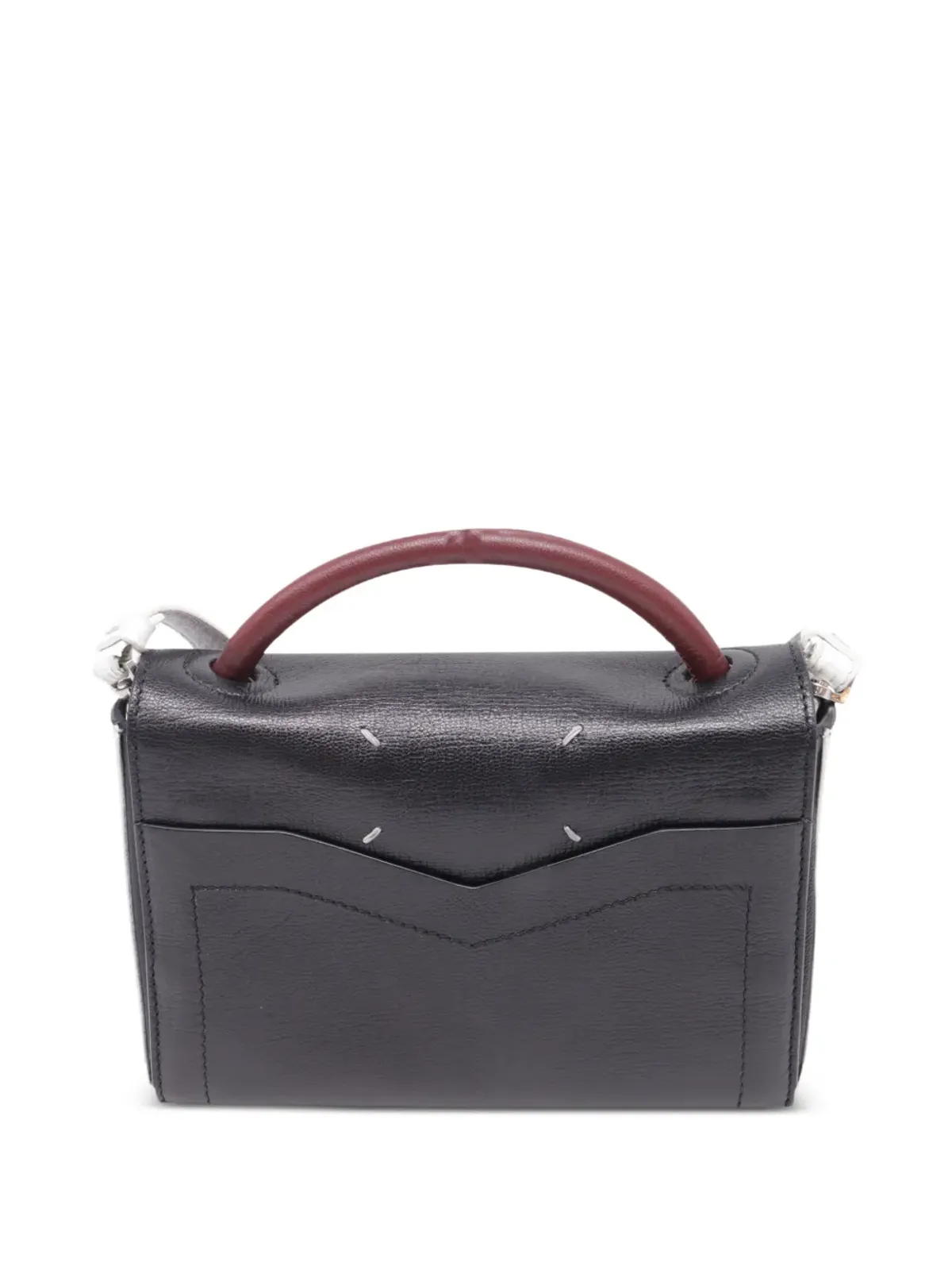 Maison Martin Margiela Pre-Owned バックルディテール レザートートバッグ - 画像2