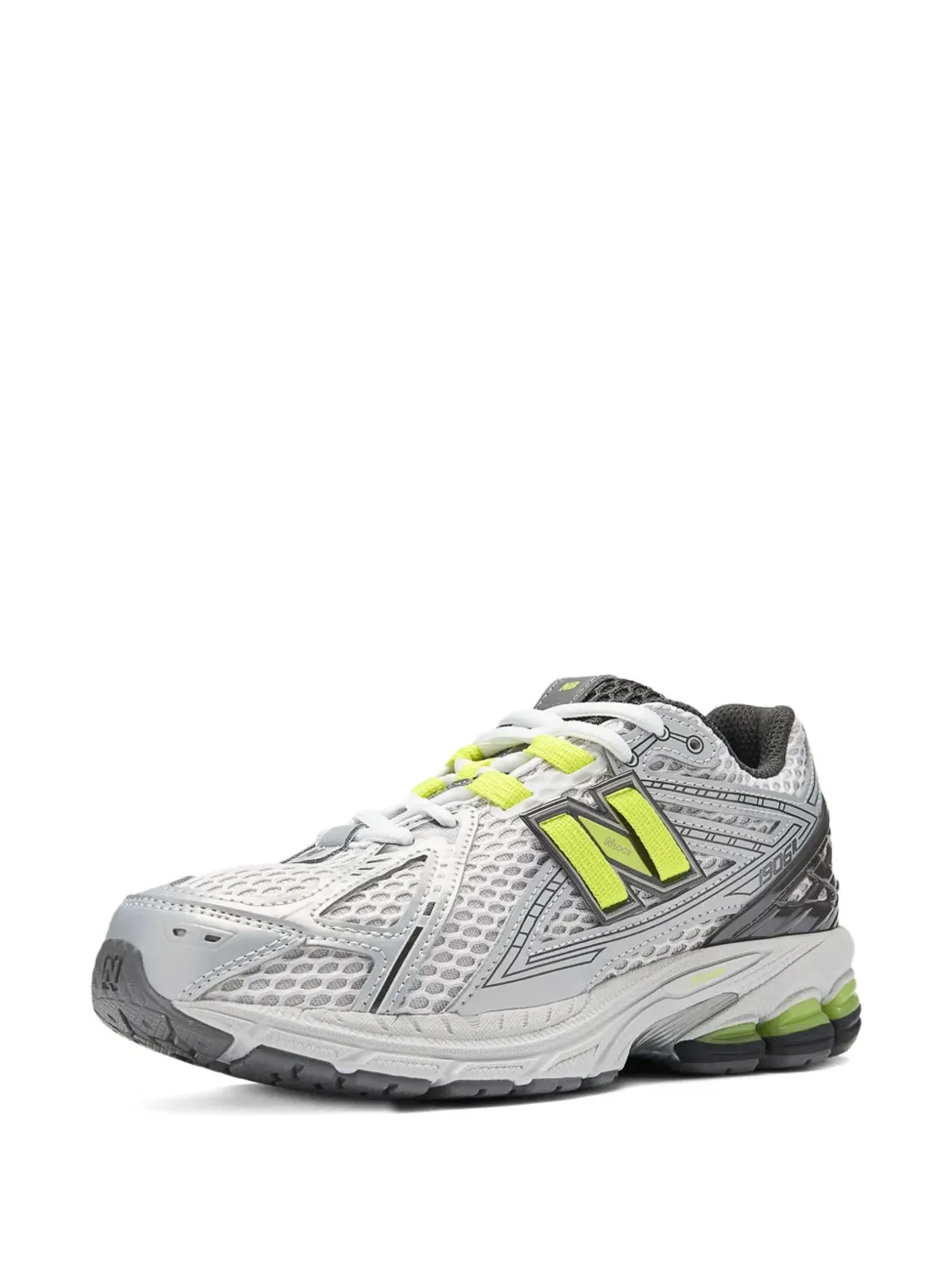 New Balance Kids 1906 メタリックエフェクト レースアップスニーカー - 画像4
