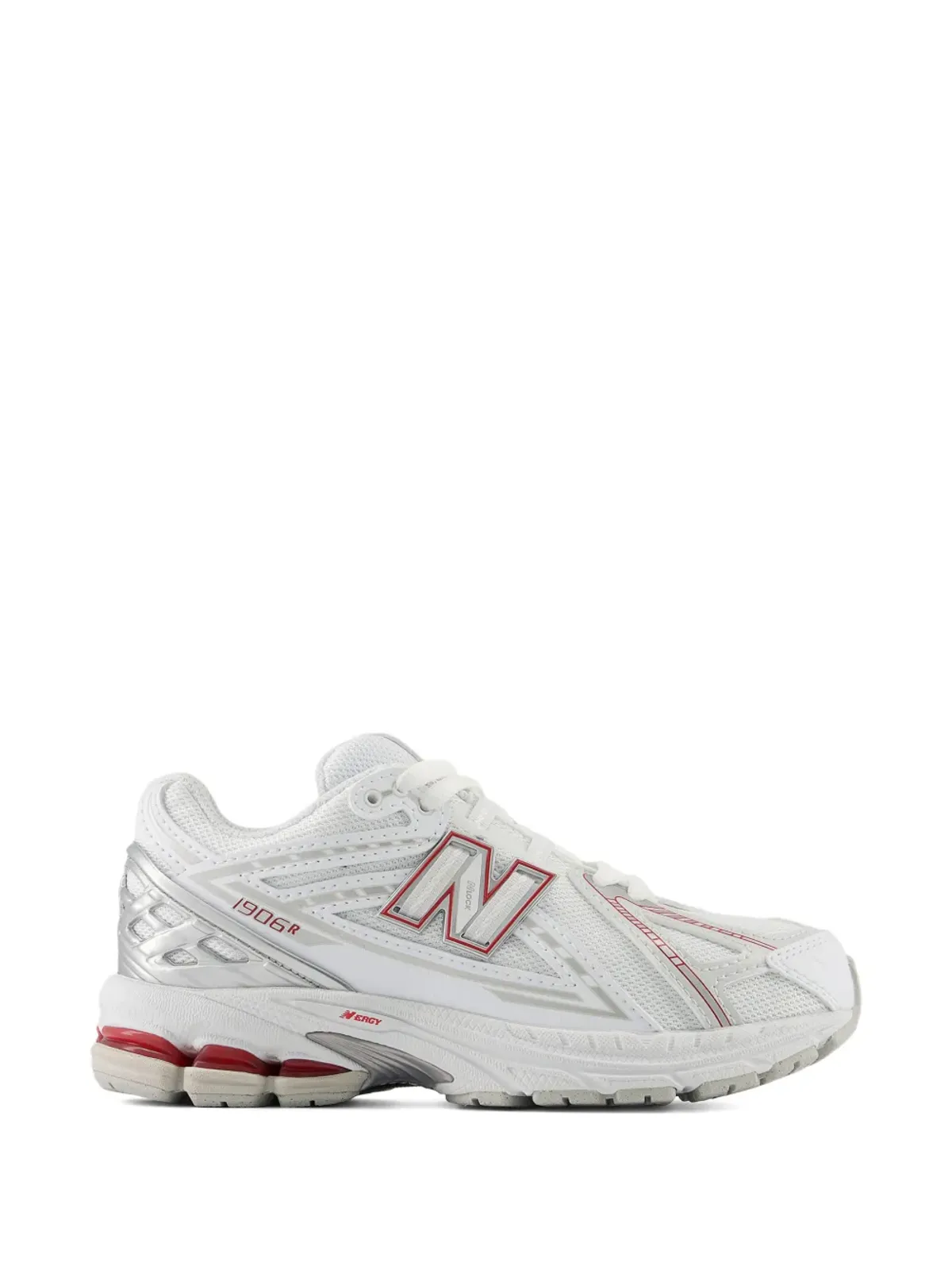 New Balance Kids 1906 レースアップ・パネルドスニーカー - ホワイト - 画像2