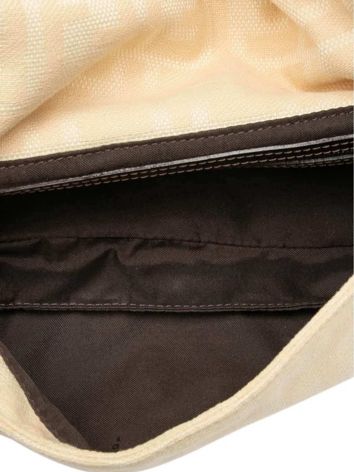 Fendi Pre-Owned Zucca Canvas バゲット ショルダーバッグ - ブラウン - 画像5
