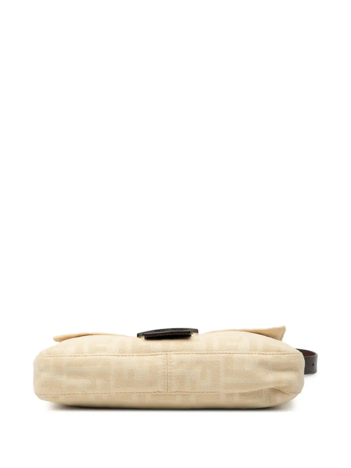Fendi Pre-Owned Zucca Canvas バゲット ショルダーバッグ - ブラウン - 画像4